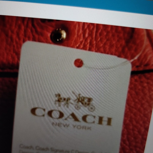 Authentic coach bag